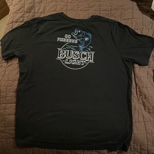 Busch Light Black Graphic T-Shirt